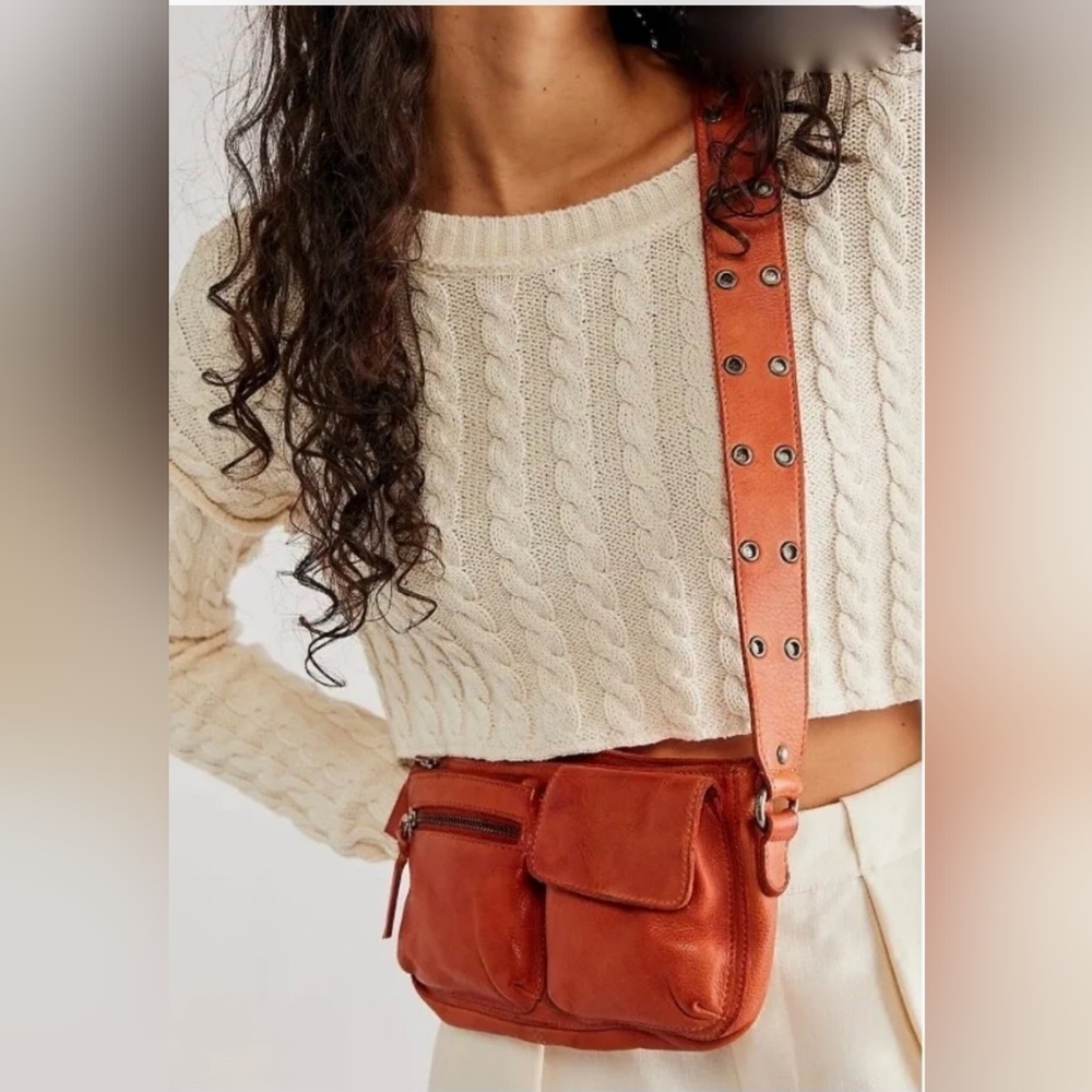 Free People Wade Leather Sling